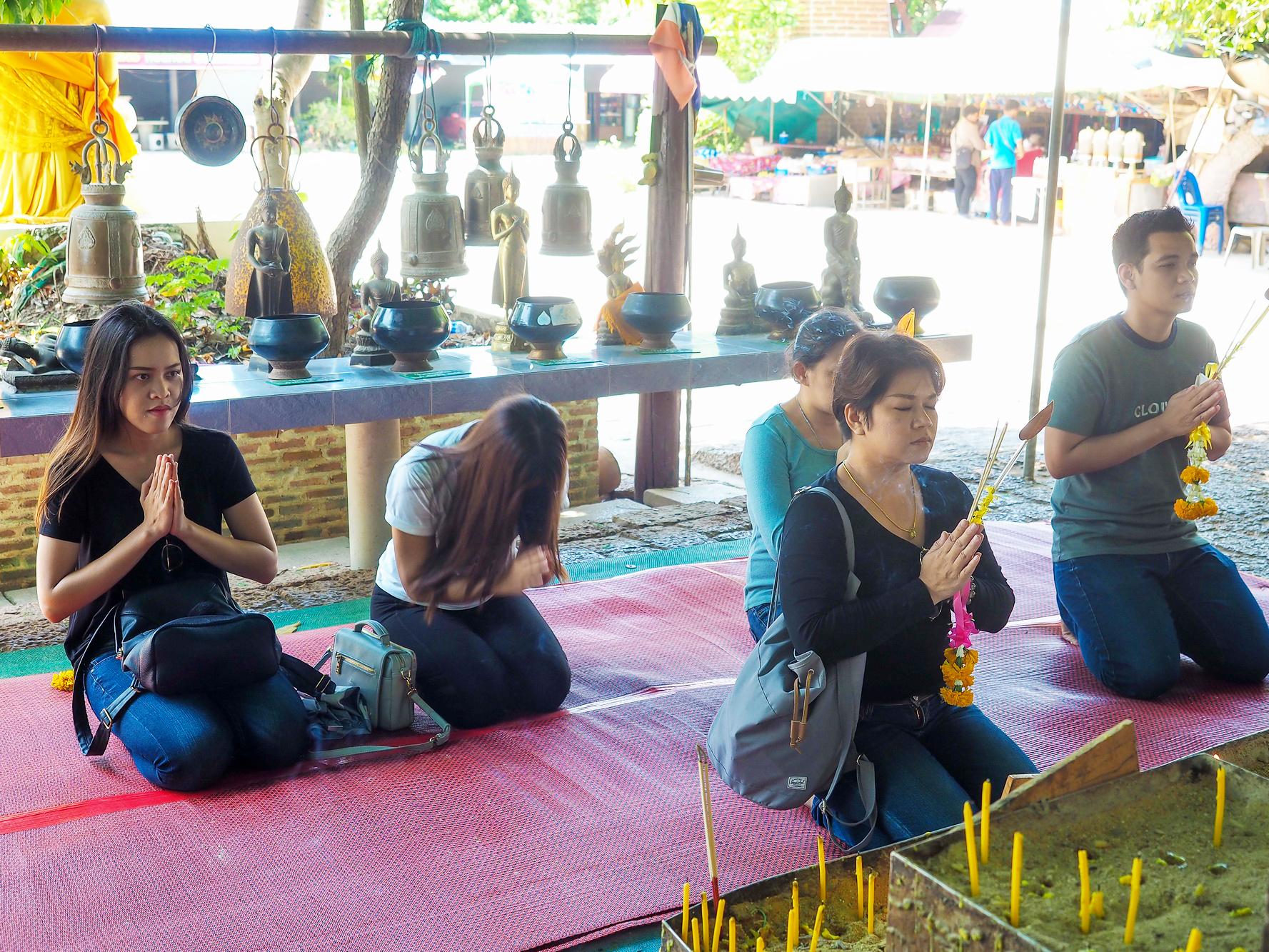 Offertory prayers prior to the activity proper