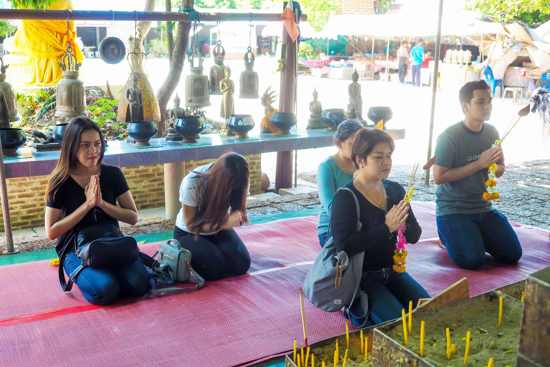 Offertory prayers prior to the activity proper