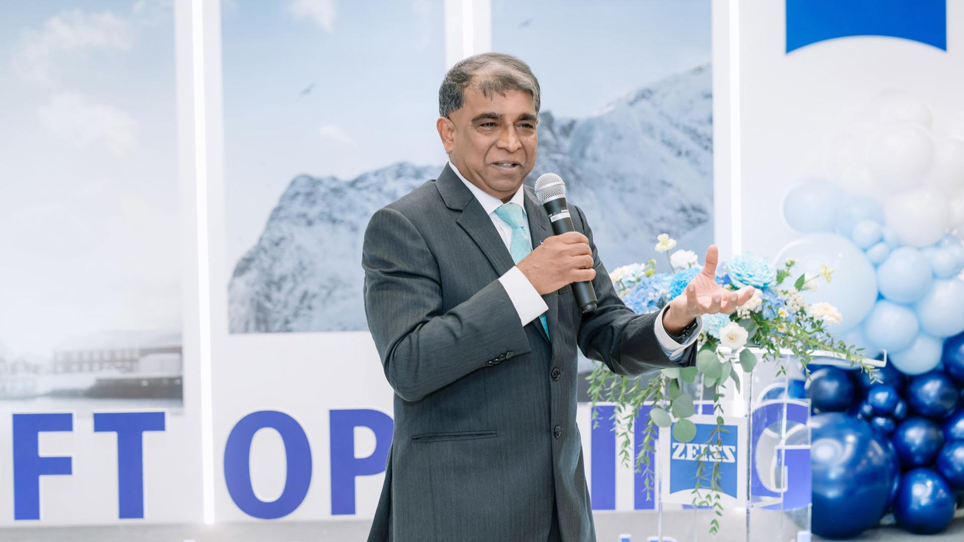 Ven Raman, Managing Director, ZEISS Southeast Asia