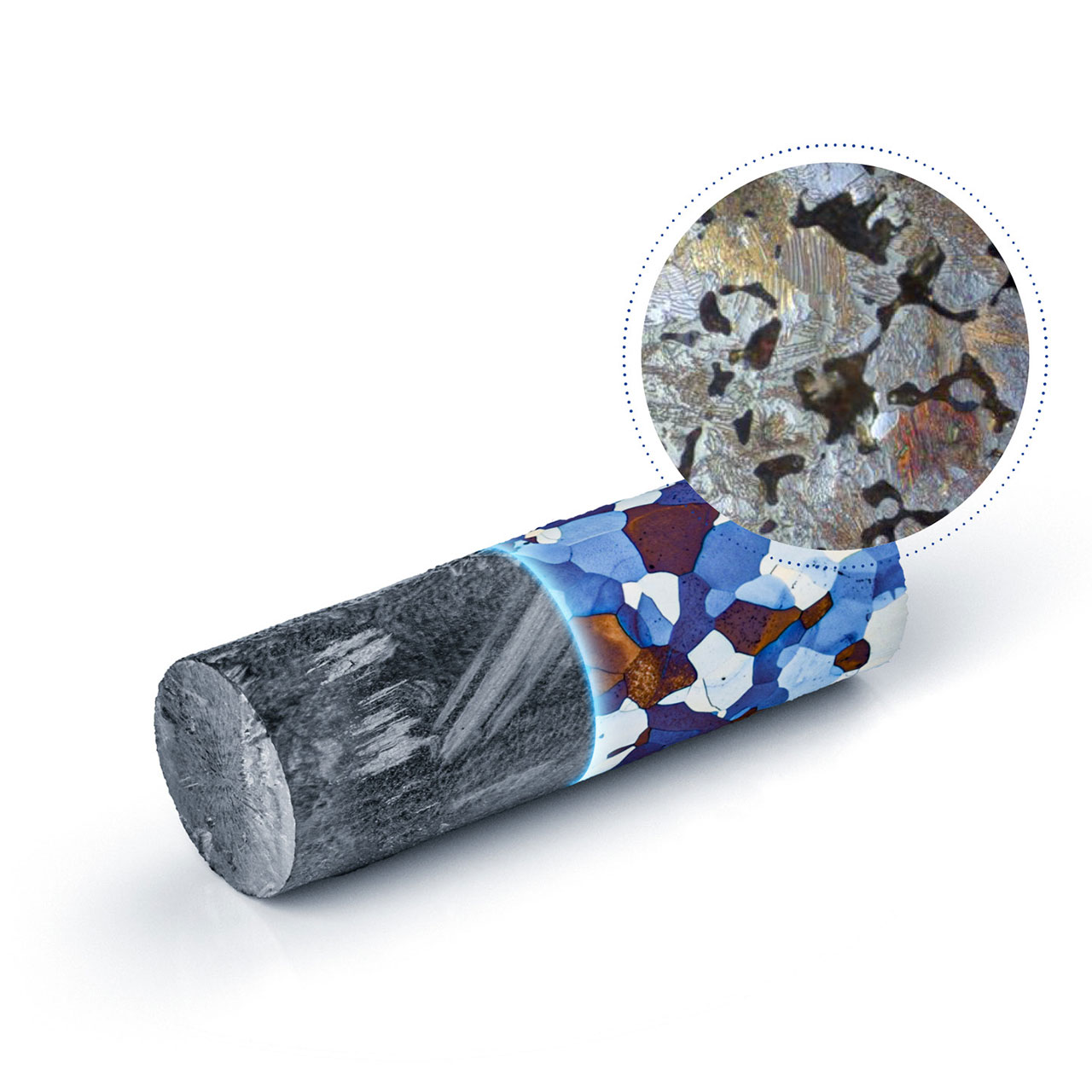 Metallography - analysis of raw material