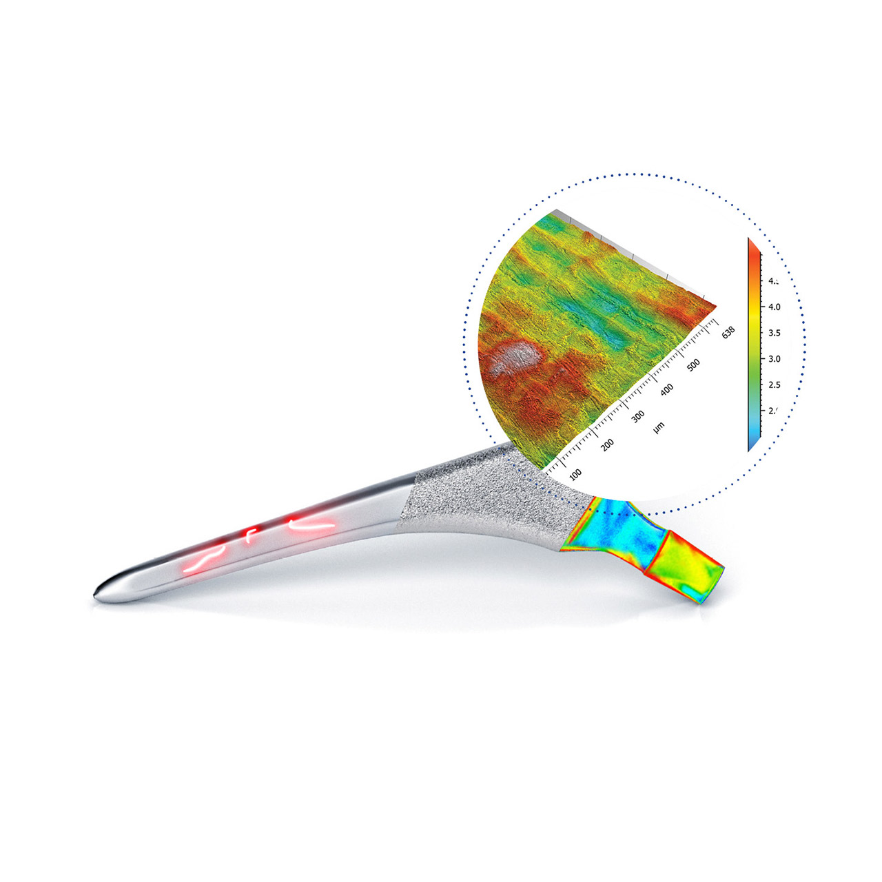 Surface analysis - final visual inspection