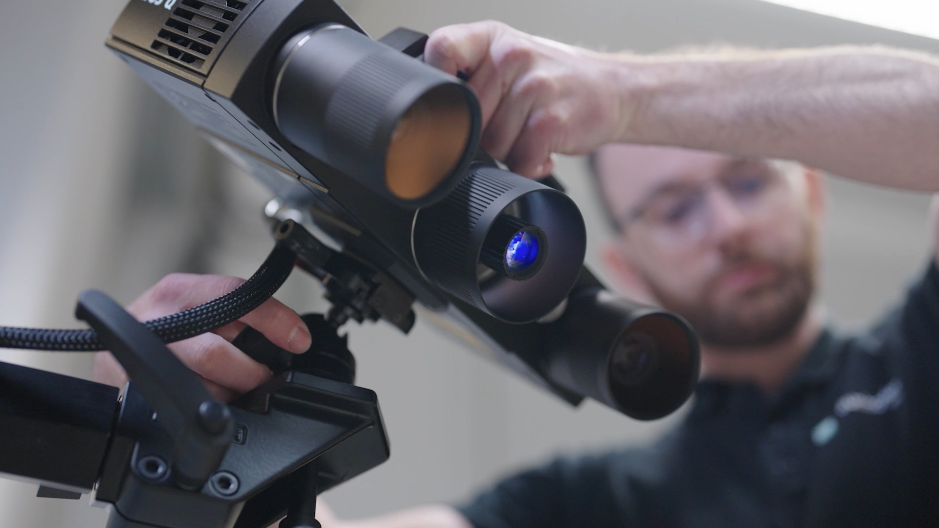 Manual measurement with the compact ATOS Q