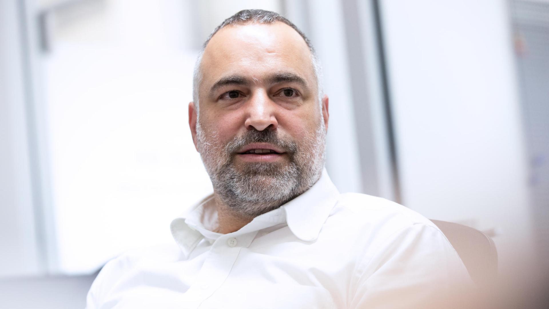 Georg Knoll, supervisor of welding processes at GROB
