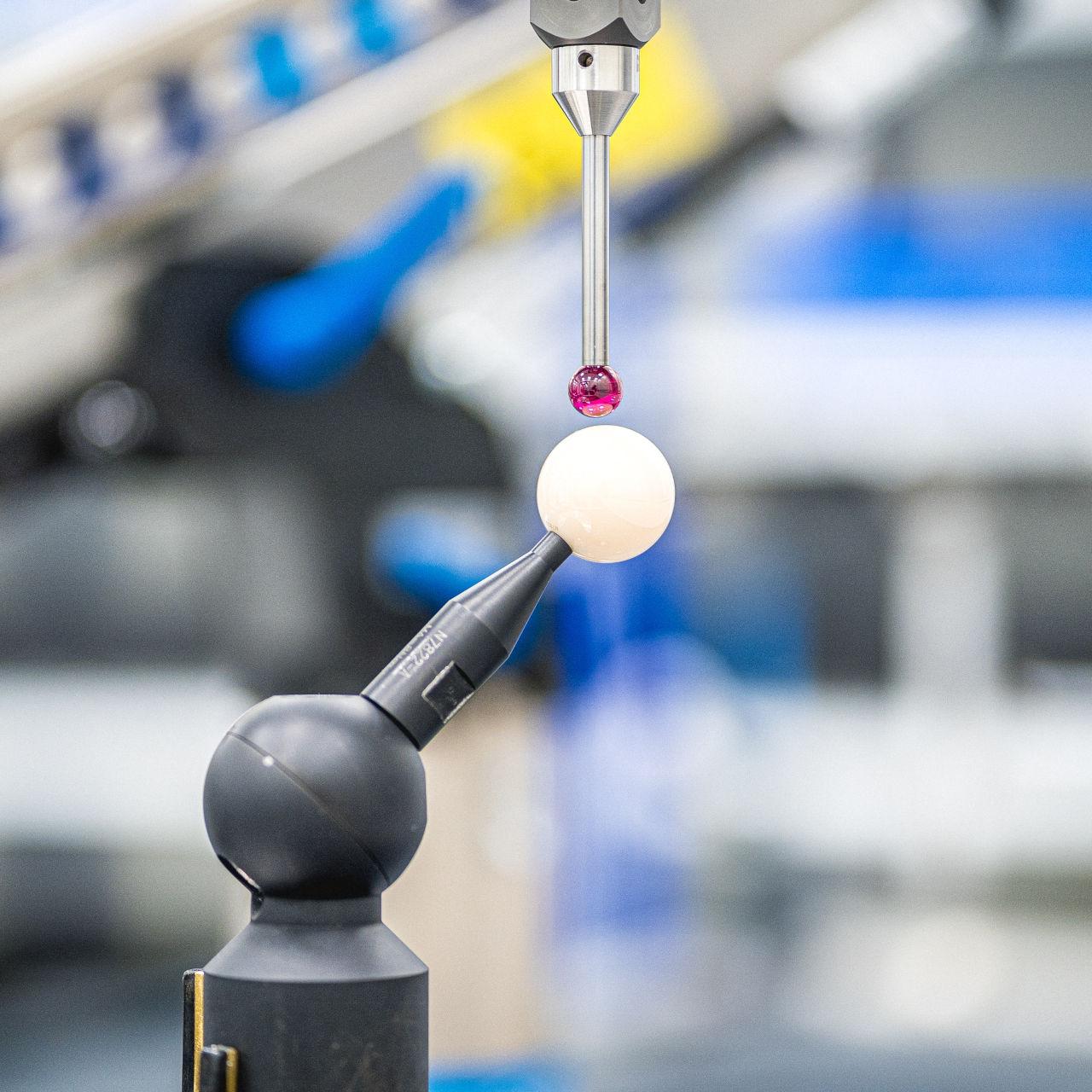 Calibration of CMMs with tactile sensors