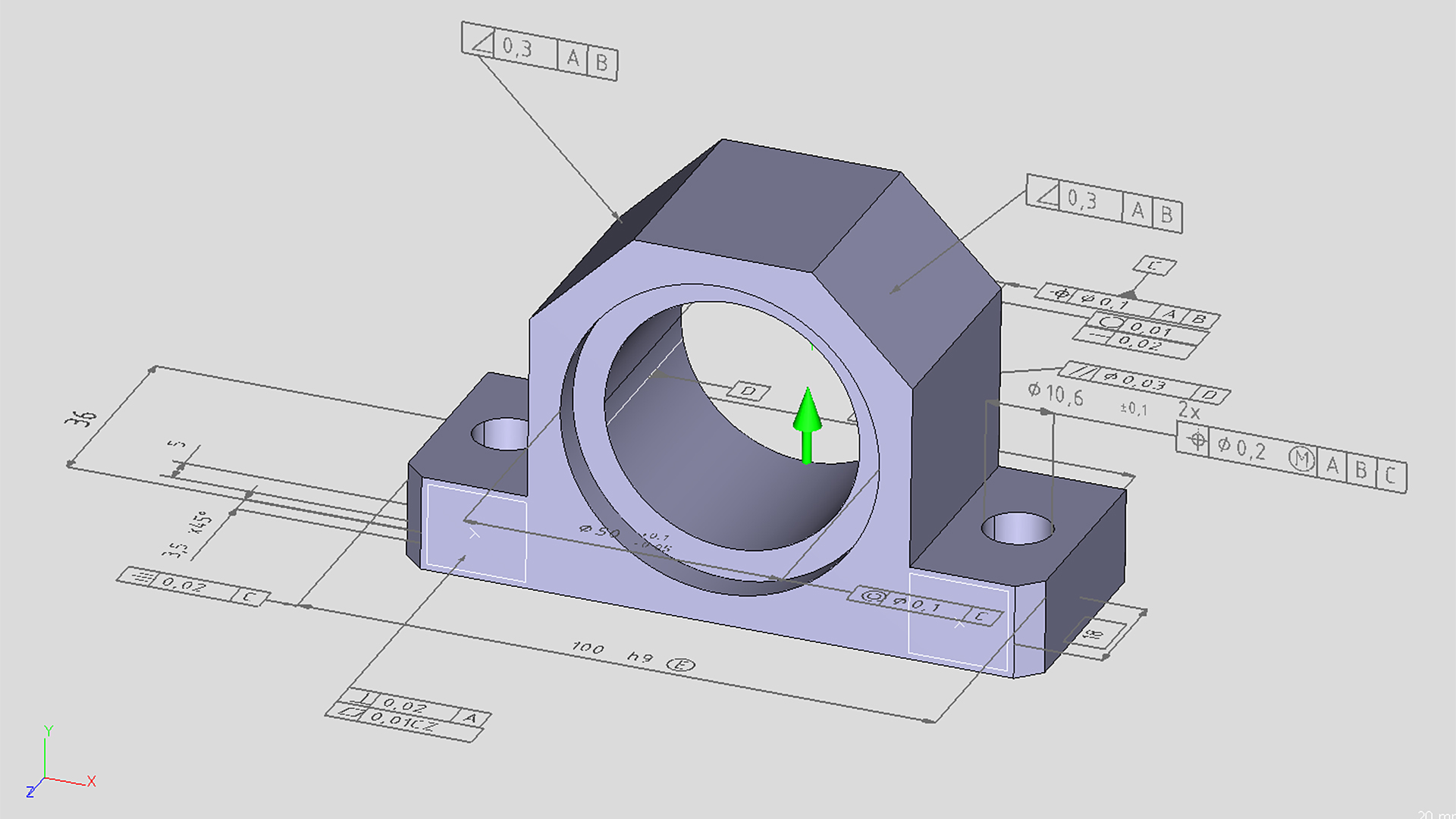 Automatic creation of inspection plans from PMI