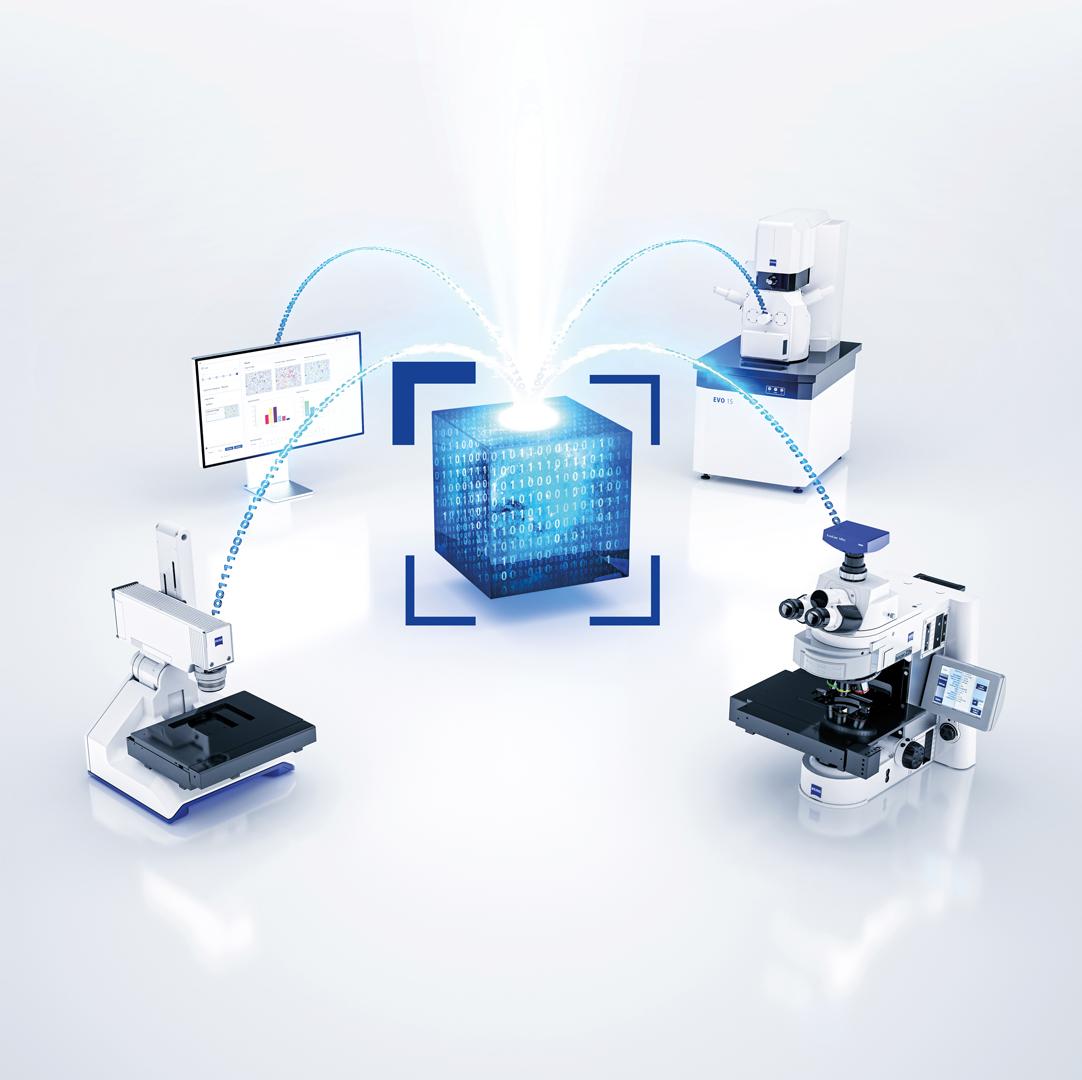 Connected mircoscopy