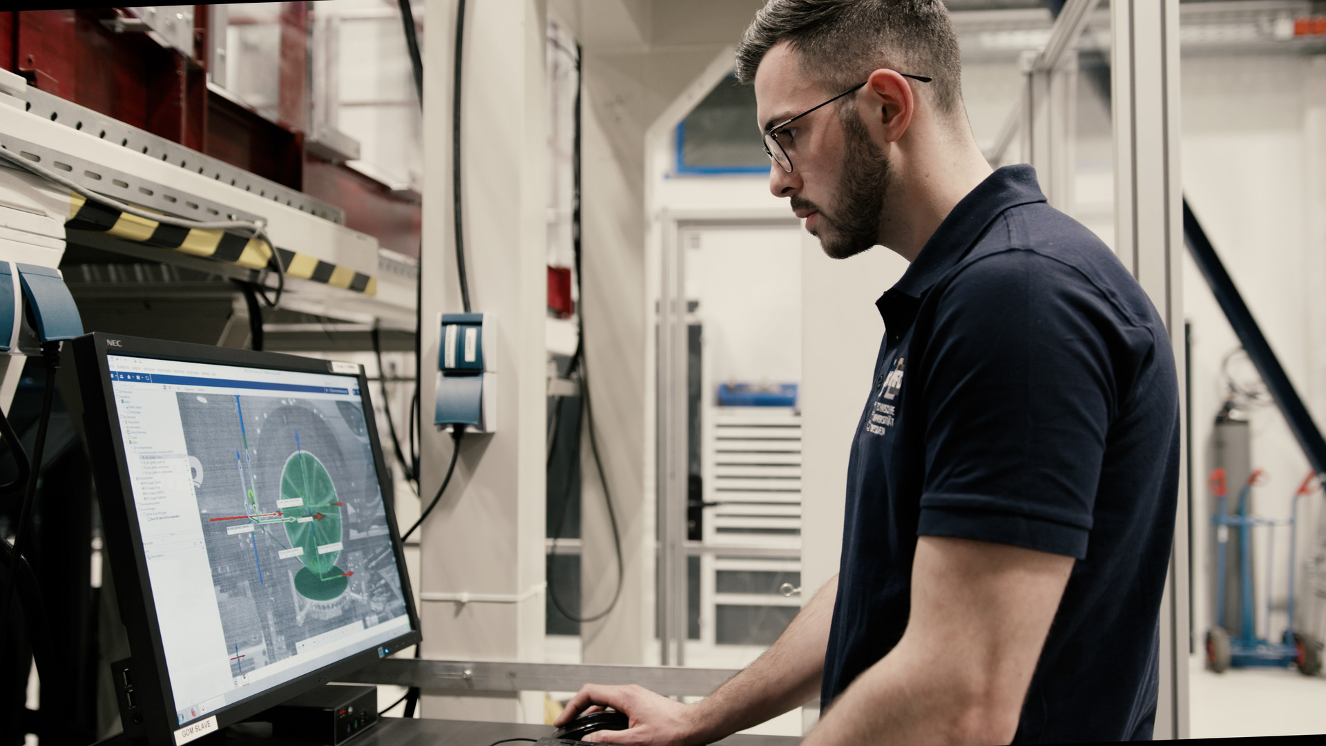 Testing of prototypes, components and structural parts