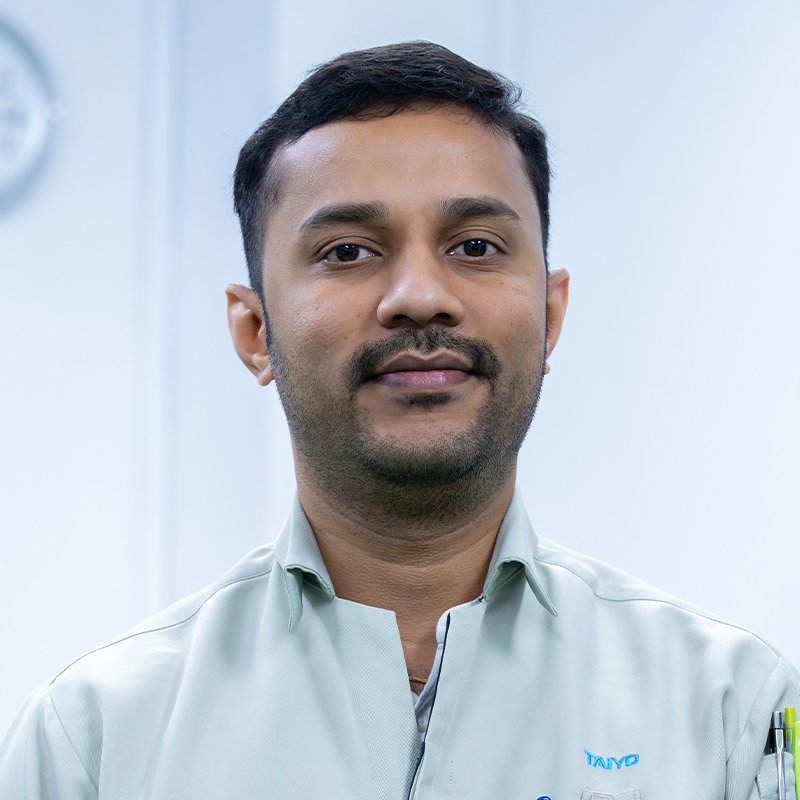 Senthil Krishnamoorthy, Quality Manager at Taiyo Technology Singapore
