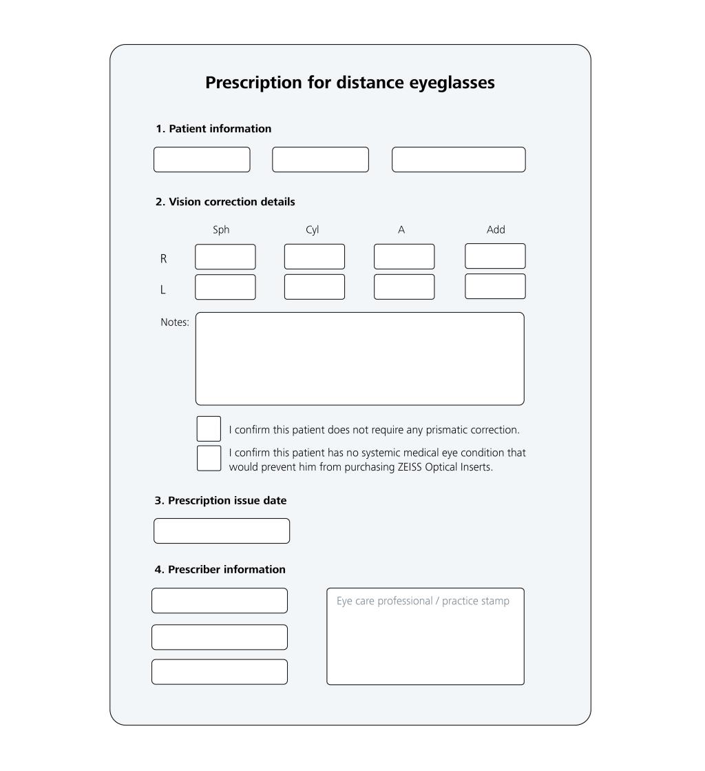 Prescription guide