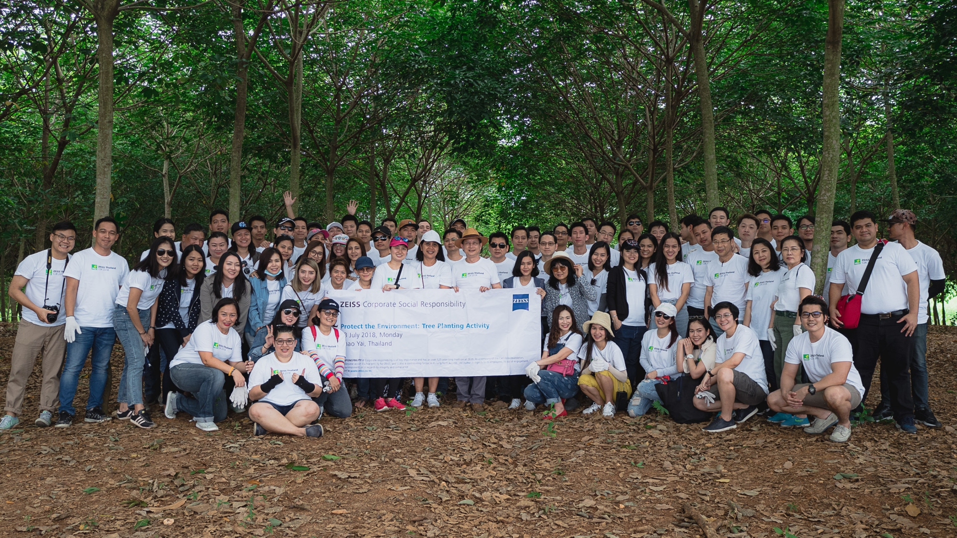 ZEISS Thailand Cultivates Over 100 Trees for a Better, Greener Earth