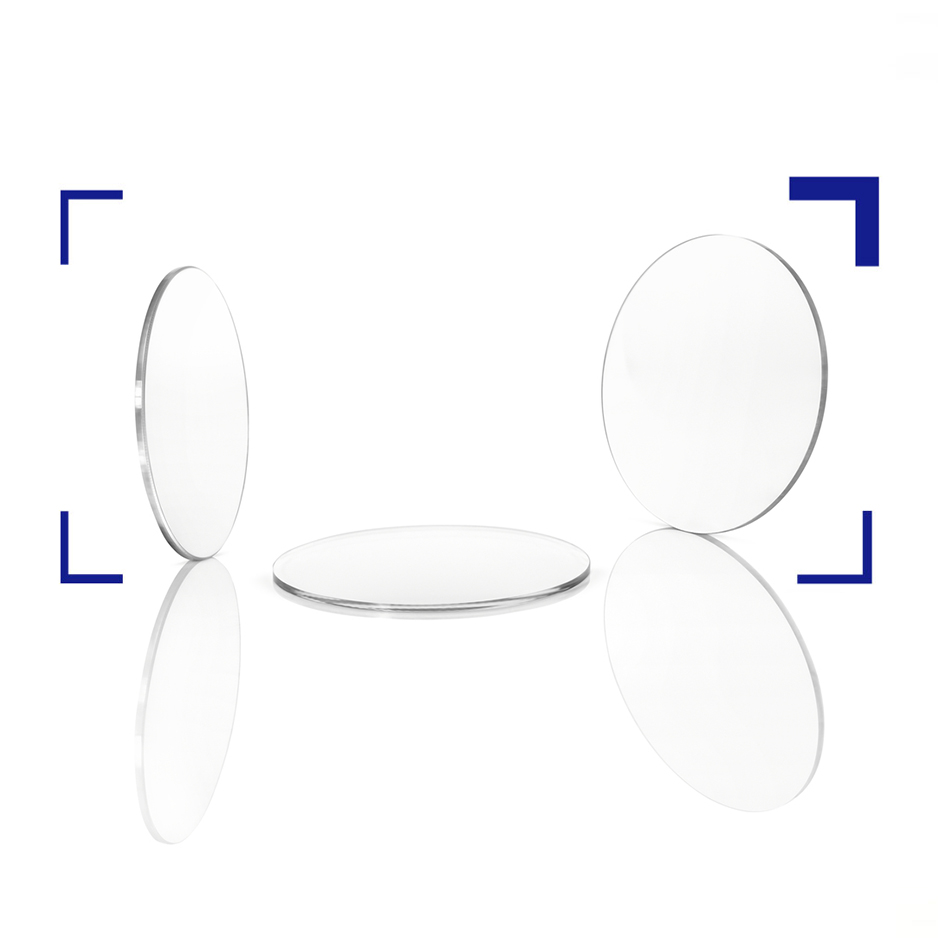 A picture of three lenses.